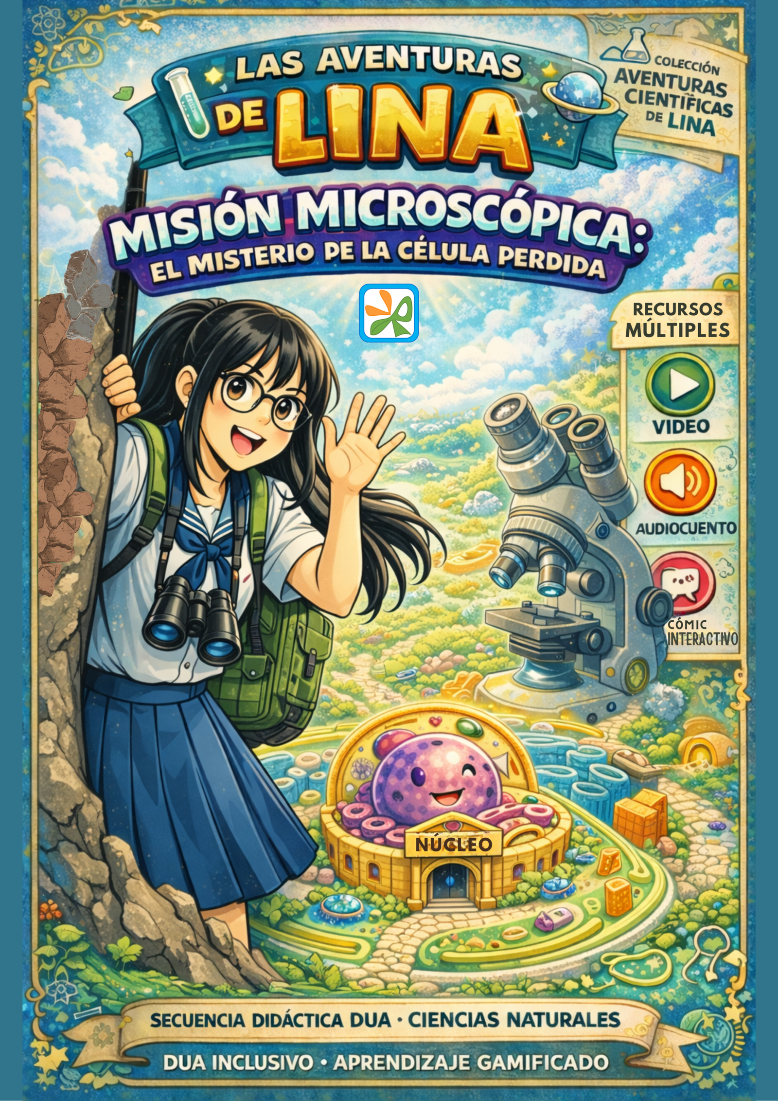 Misión Microscópica, el misterio de la Célula Perdida | Secuencia Didáctica DUA Lista apra usar|